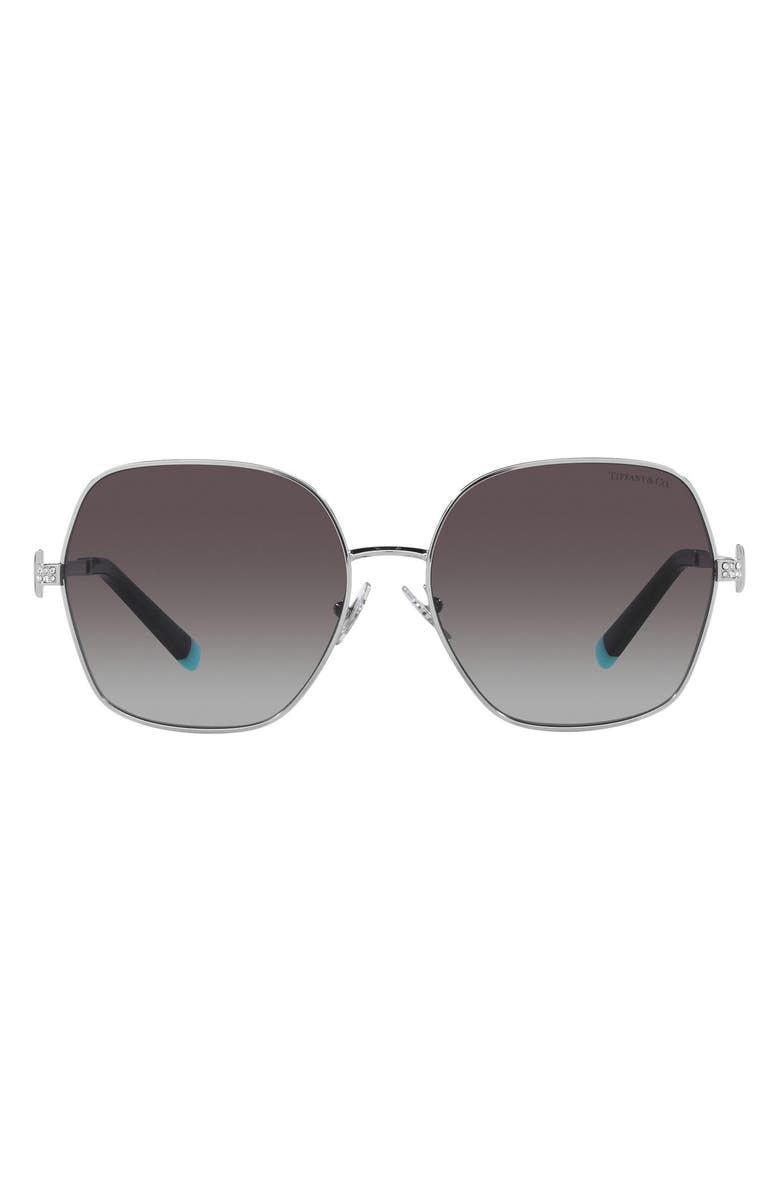 Tiffany & Co. 59mm Gradient Irregular Sunglasses, Main, color,