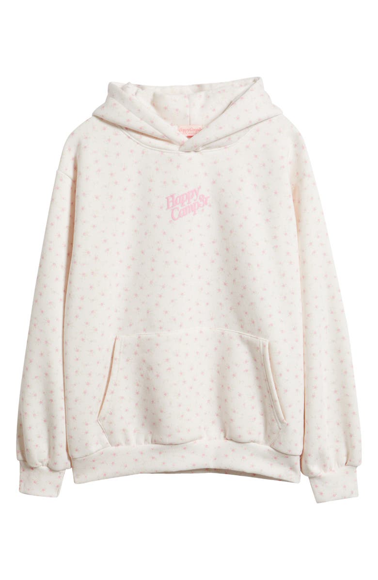 HAPPY CAMP3R Flower Hoodie, Alternate, color, Cream