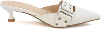 Kitya Kitten Heel Mule