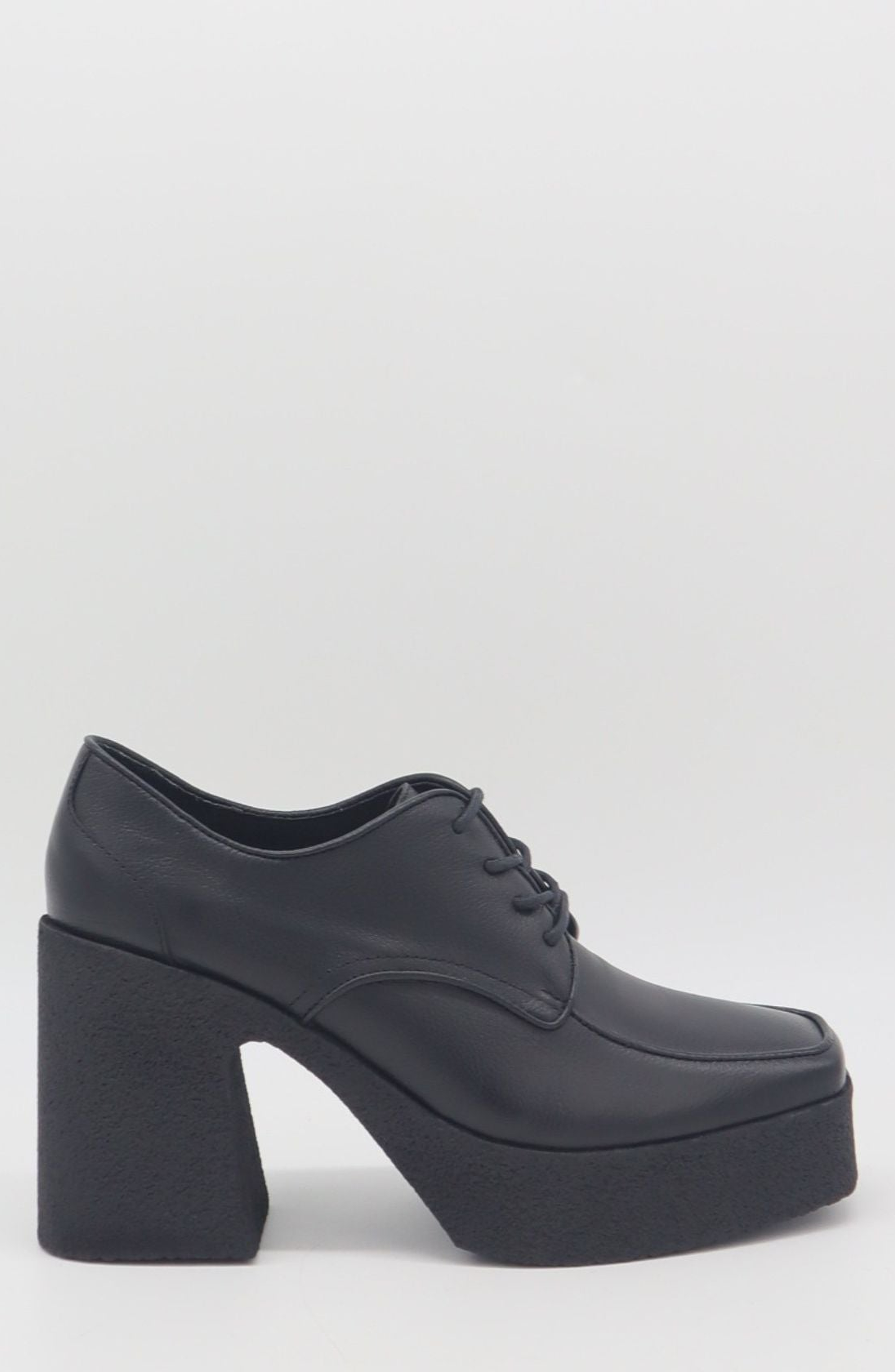 STIVALI NEW YORK Milan Platform Lace-Ups, Alternate, color, Black