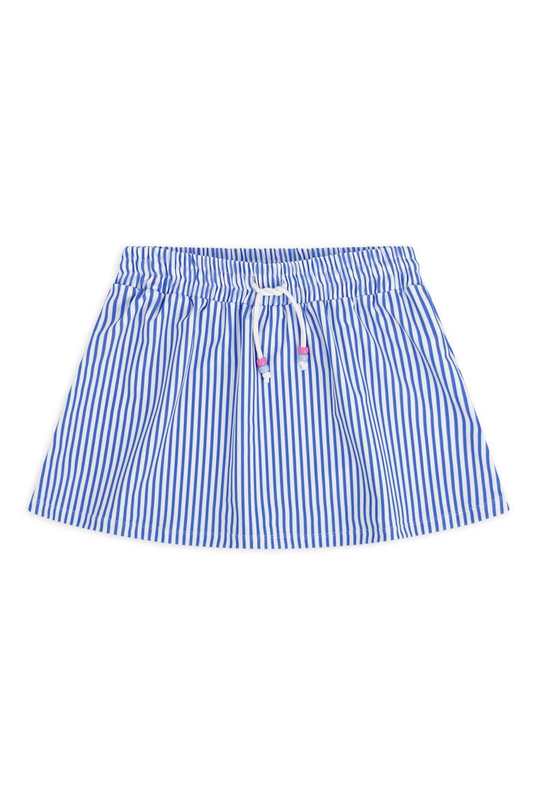 Kids' Seas the Day Stripe Performance Cover-Up Skirt, Main, color, MARINA BLUE