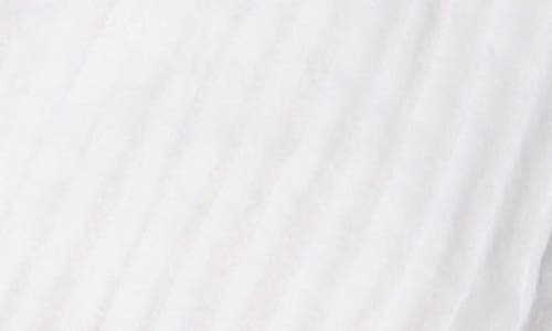 Avec Les Filles Pintuck Lace Shirt In White
