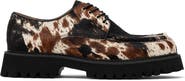 MARC NOLAN Luca Genuine Calf Hair Lug Sole Derby