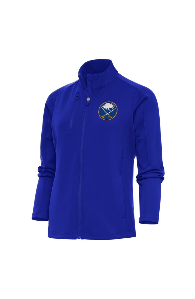 ANTIGUA Women's Antigua Royal Buffalo Sabres Team Logo Generation Full-Zip Jacket, Main, color, Royal