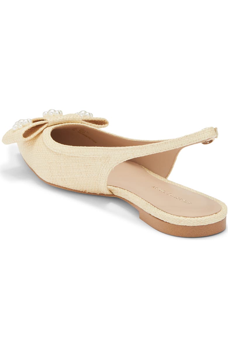 Stuart Weitzman Julietta Slingback Mule, Alternate, color, Natural