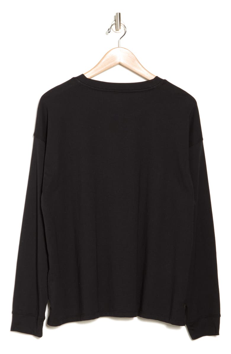 CALVIN KLEIN PERFORMANCE Embroidered Cotton Sweatshirt, Alternate, color,