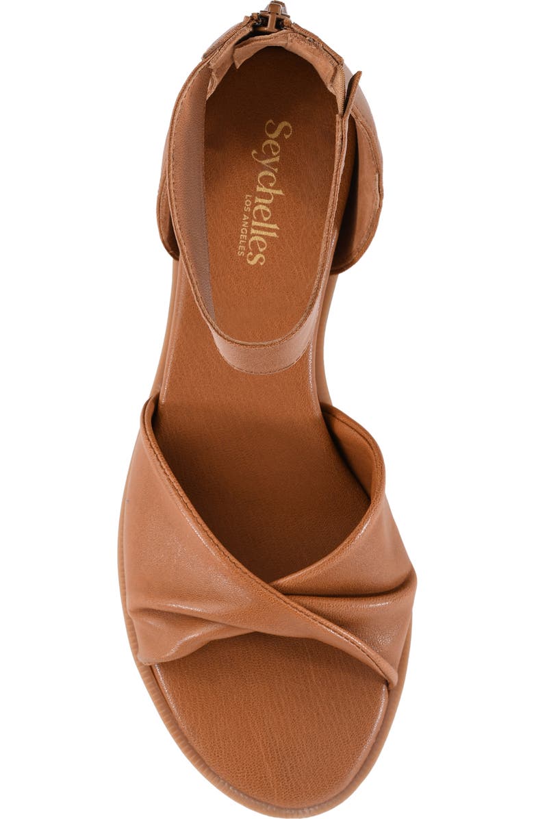 Seychelles Look Up Ankle Strap Sandal, Alternate, color, Tan