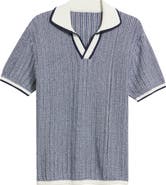 MAVRANS Marled Johnny Collar Polo