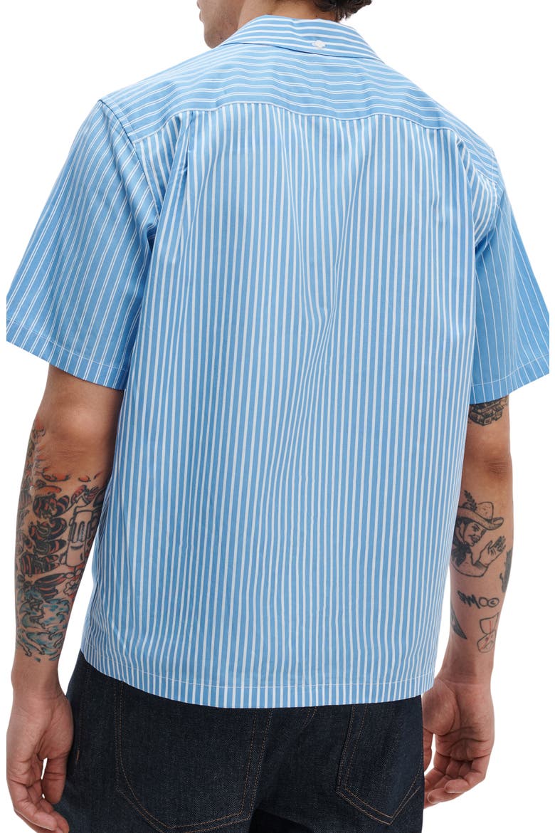 Avery Stripe Camp Shirt, Alternate, color, BLUE MULTI STRIPE