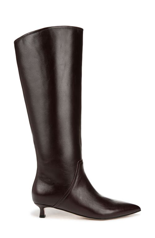 27 Edit Naturalizer Nikita Kitten Heel Tall Boot In Dark Brown
