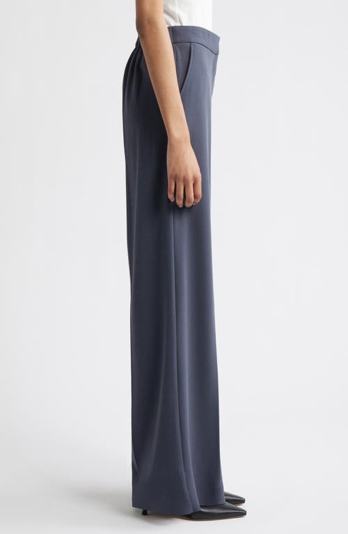 Nordstrom The Lennox Wide Leg Trousers In Gray