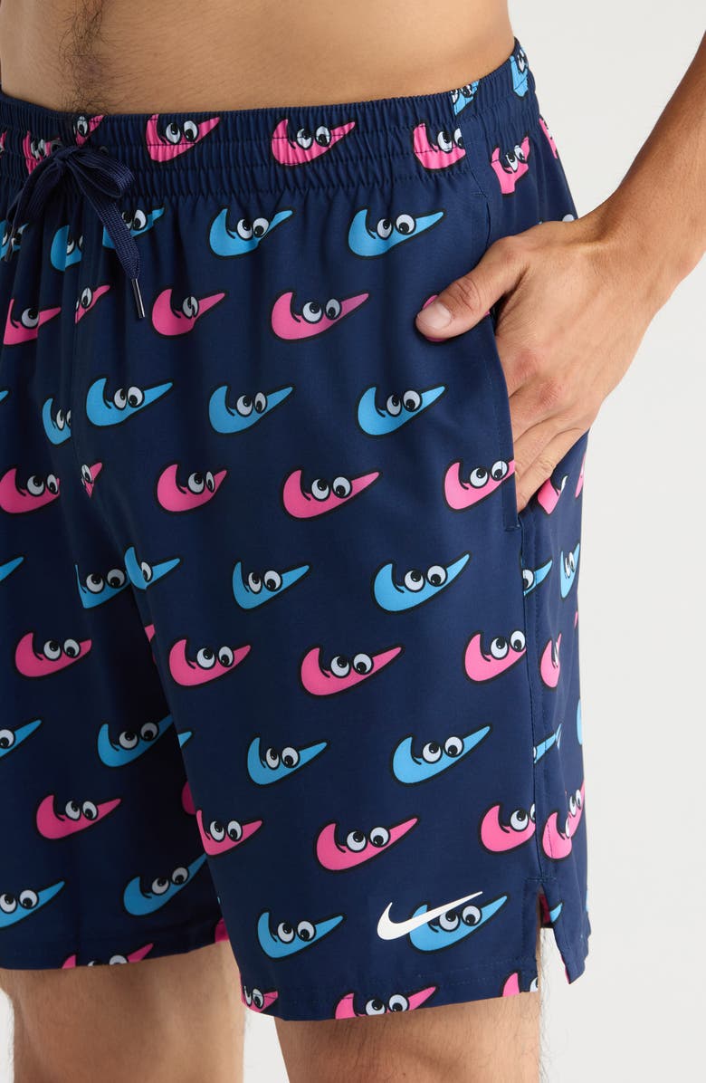 Nike 7-Inch Swim Trunks, Alternate, color, Cool Multi