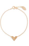 Nashelle Initial Heart Bracelet