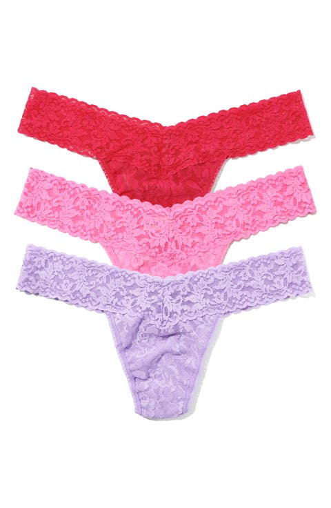 Matchbox Assorted 3-Pack Low Rise Thongs
