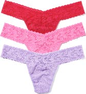 Hanky Panky Matchbox Assorted 3-Pack Low Rise Thongs