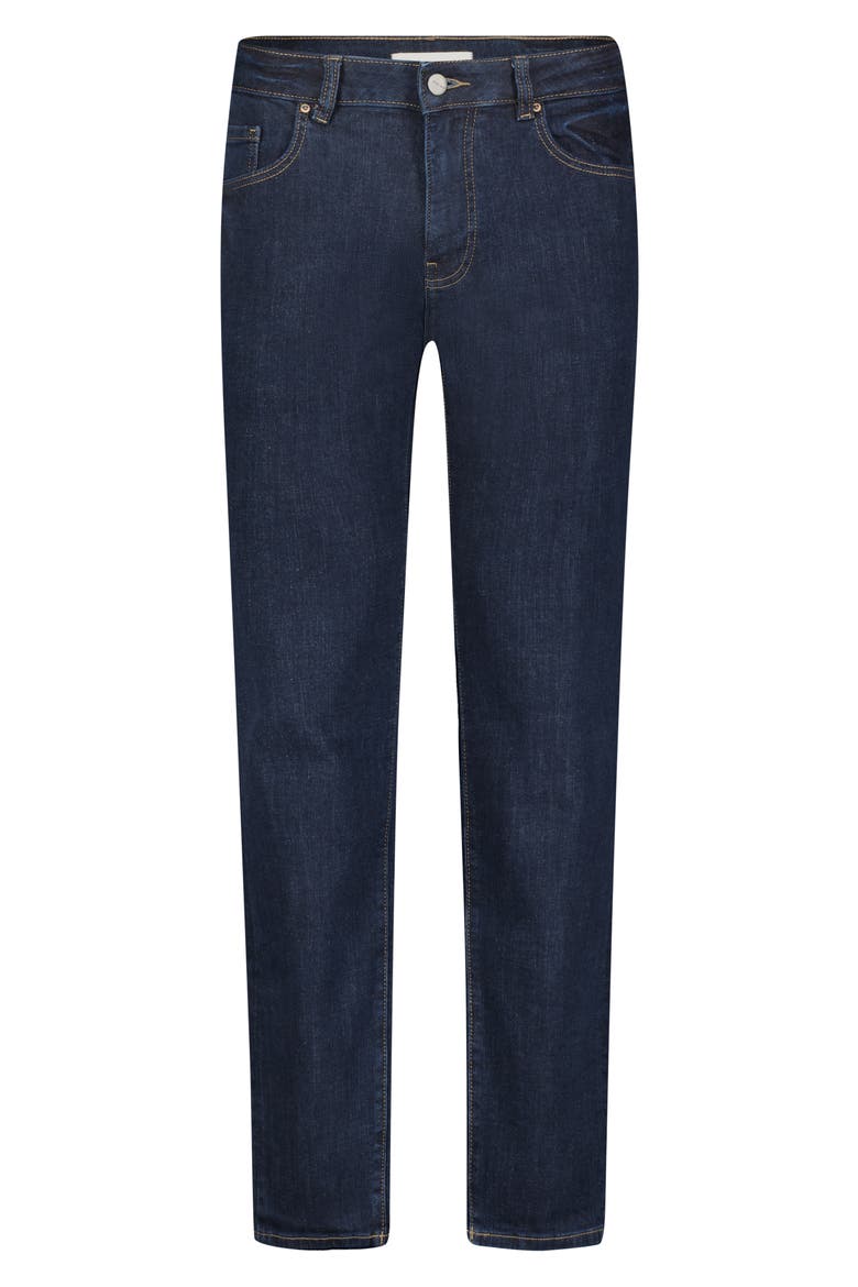 Ams Stretch Slim Fit Straight Leg Jeans, Alternate, color, TONAL MIDNIGHT