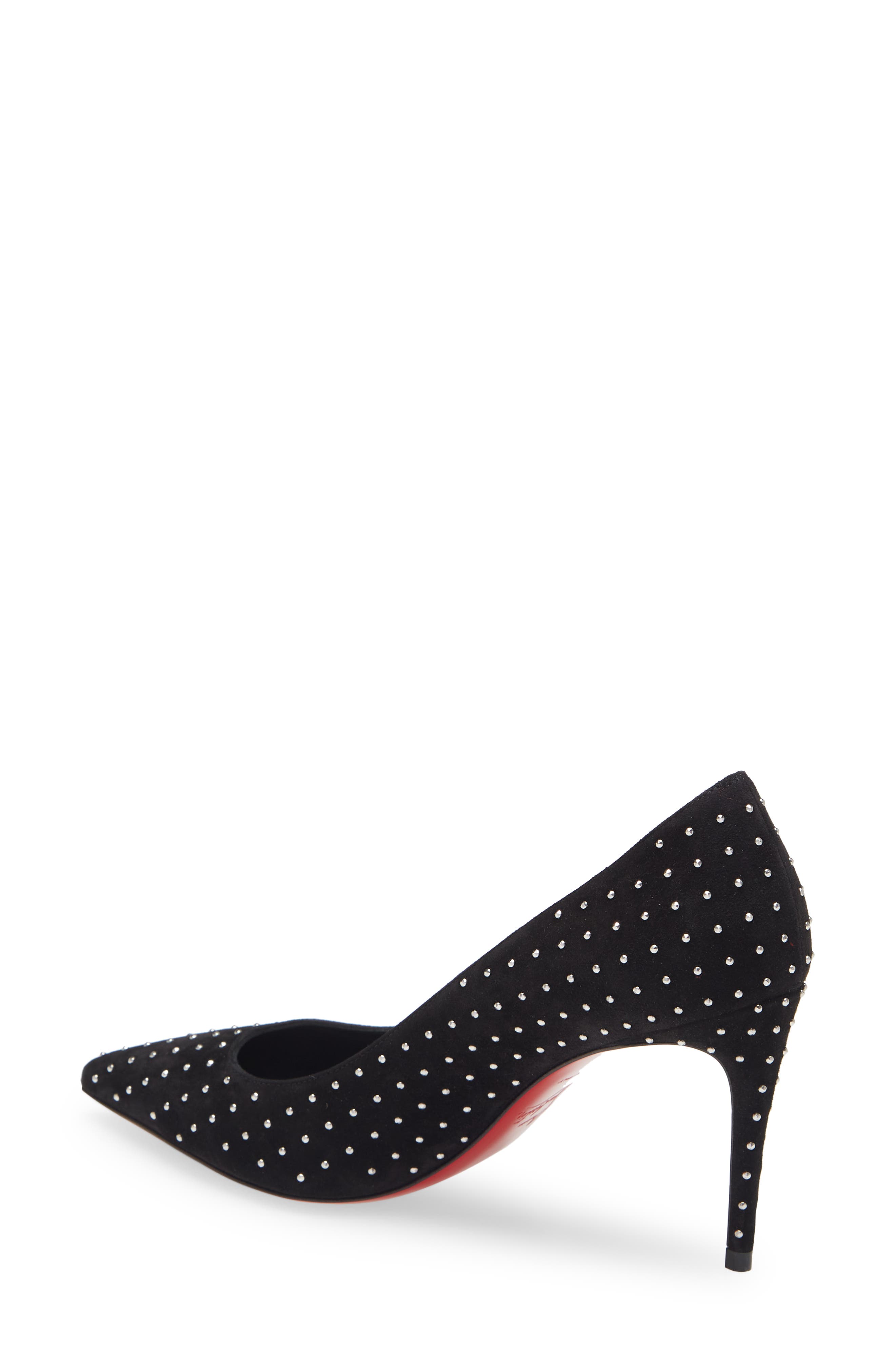 So Kate Studded Pump, Alternate, color, BLACK/ SILVER