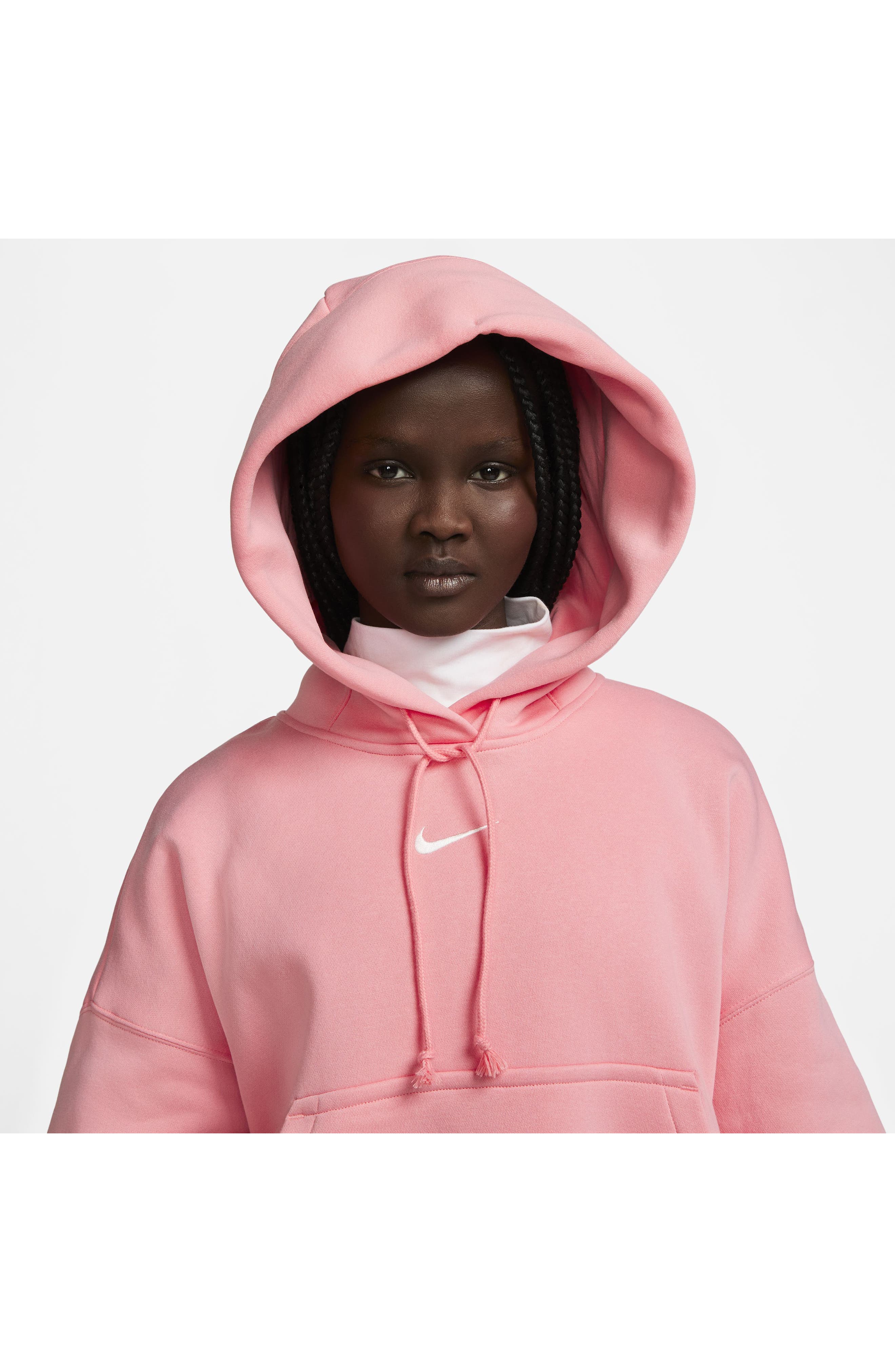 Nike Sportswear Phoenix Fleece Oversized Pullover Hoodie (Women