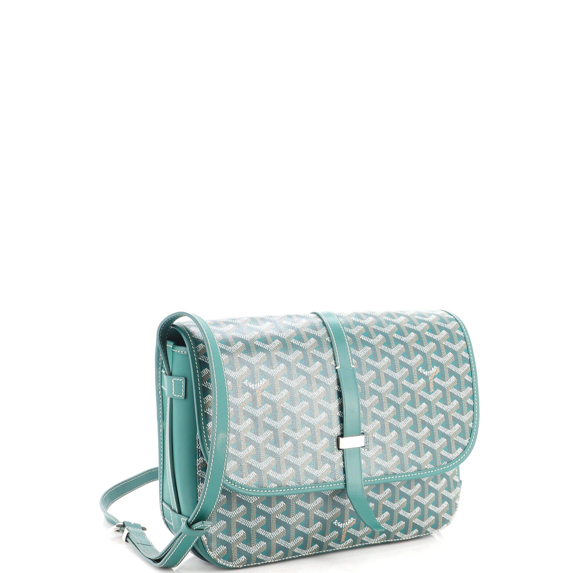 Belvedere II Messenger Bag Coated Canvas MM, Alternate, color, Green