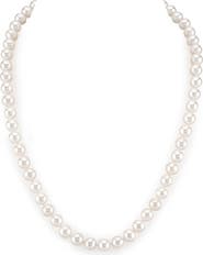 The Pearl Source Freshwater Pearl Necklace & Earrings