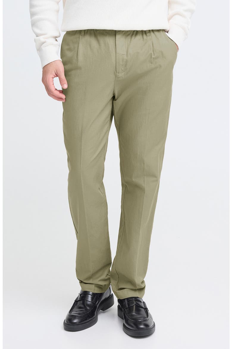 Marc Cotton & Linen Pants, Main, color, MERMAID