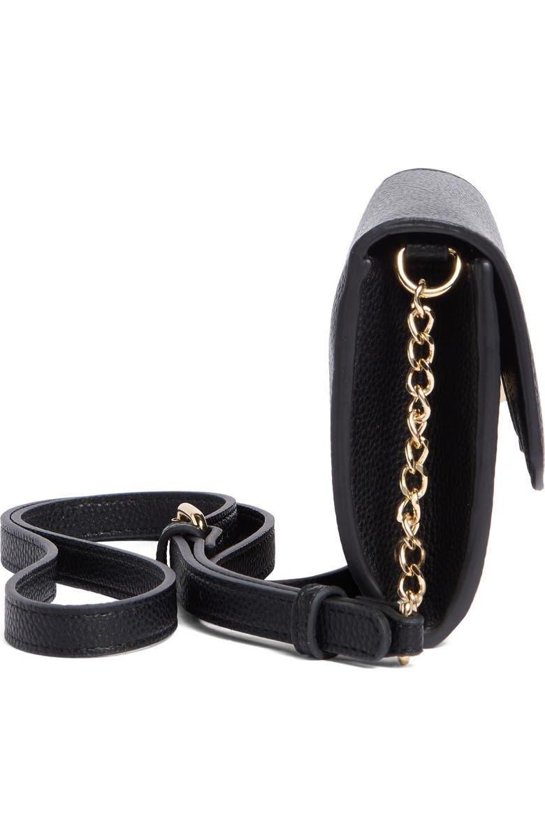 Nanette Lepore Ruthie Scallop Flap Wallet on a Chain, Alternate, color,