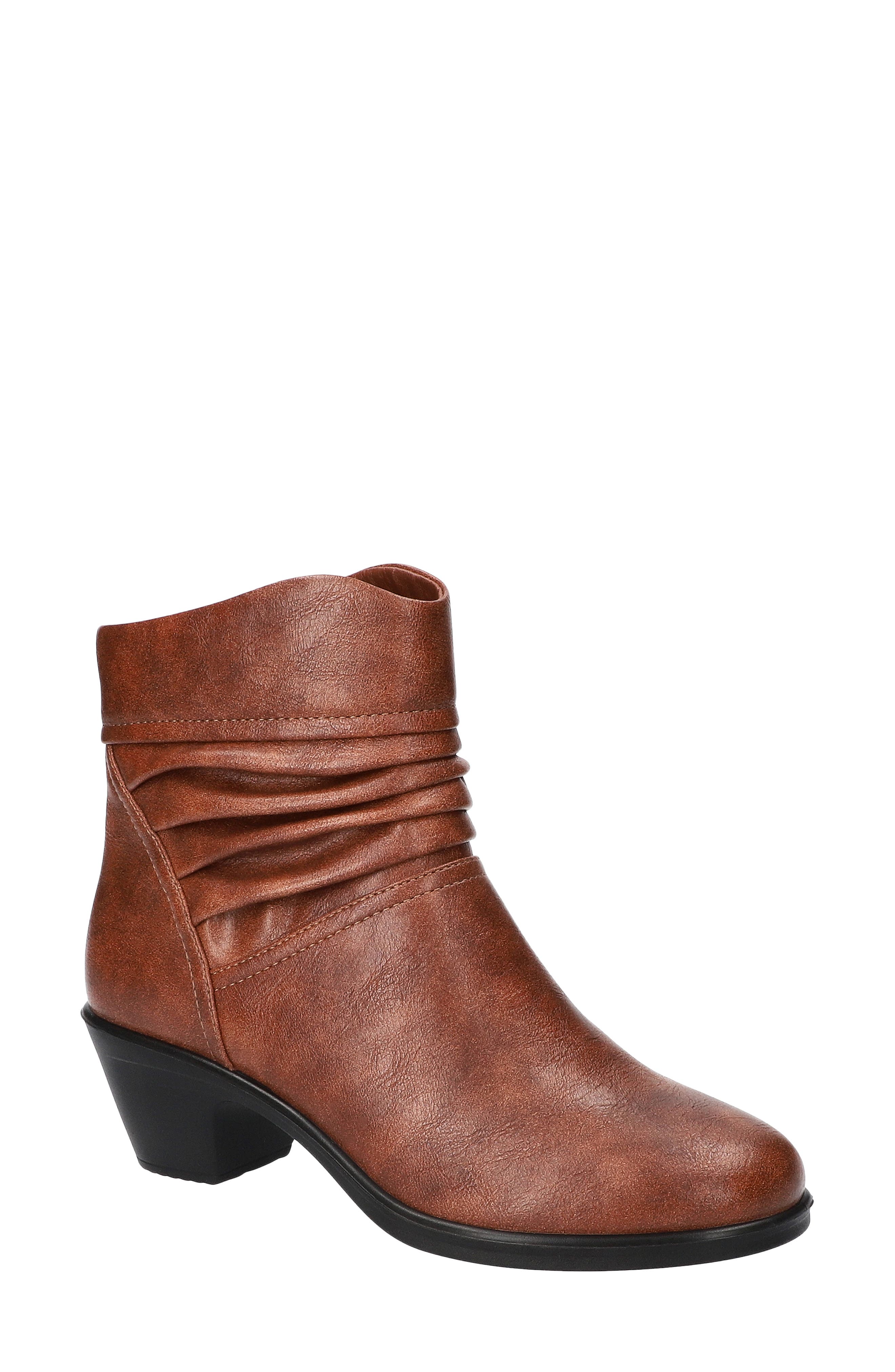 Bess Faux Leather Bootie, Main, color, TAN