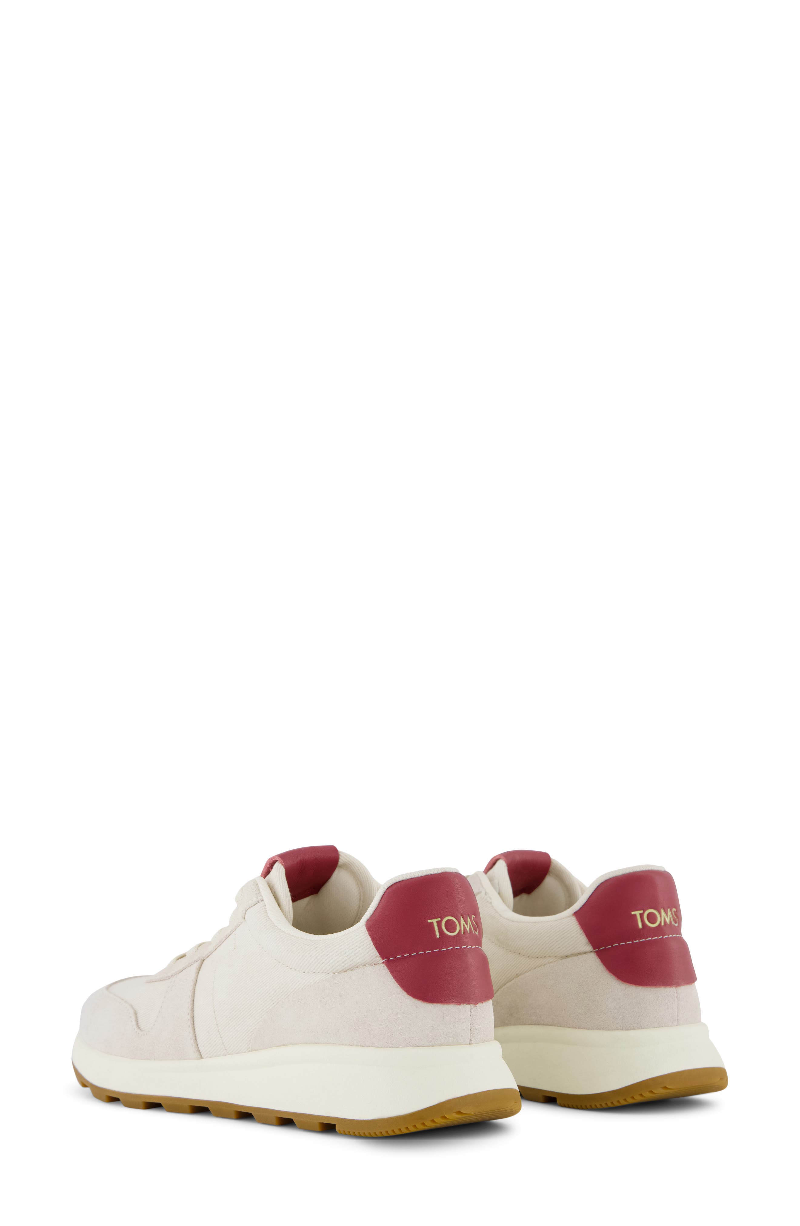 TRetro Sneaker, Alternate, color, LIGHT BEIGE