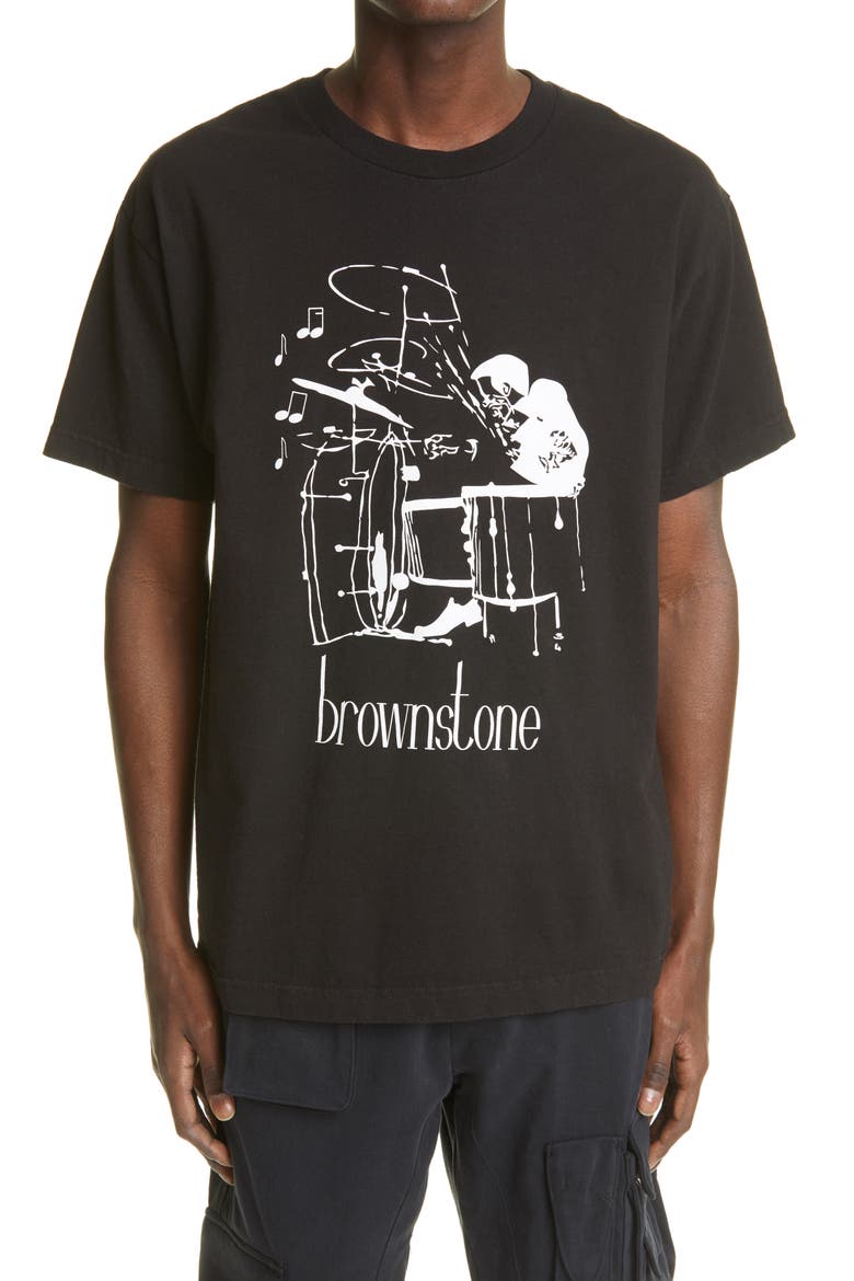 Giant Steps Graphic Tee (Nordstrom Exclusive), Alternate, color, WASHED BLACK
