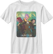 KPop Demon Hunters Boy's KPop Demon Hunters Huntrix Golden Photocard Graphic T-Shirt
