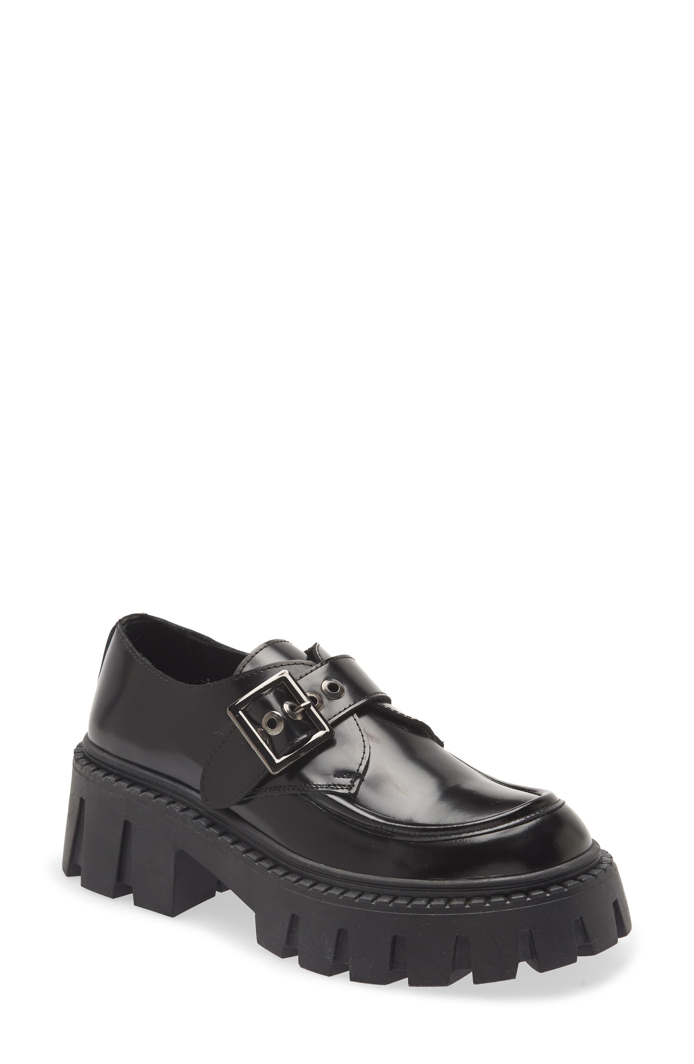 Steve Madden Henna Monk Strap Platform Shoe, Main, color, 