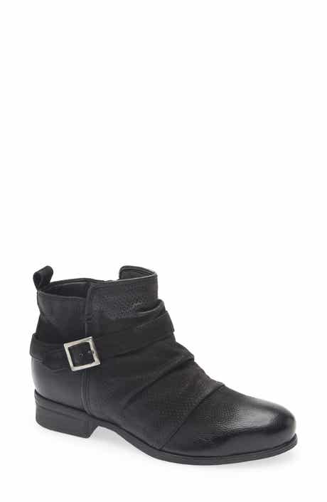 Miz Mooz Suzy Scrunch Leather Boot