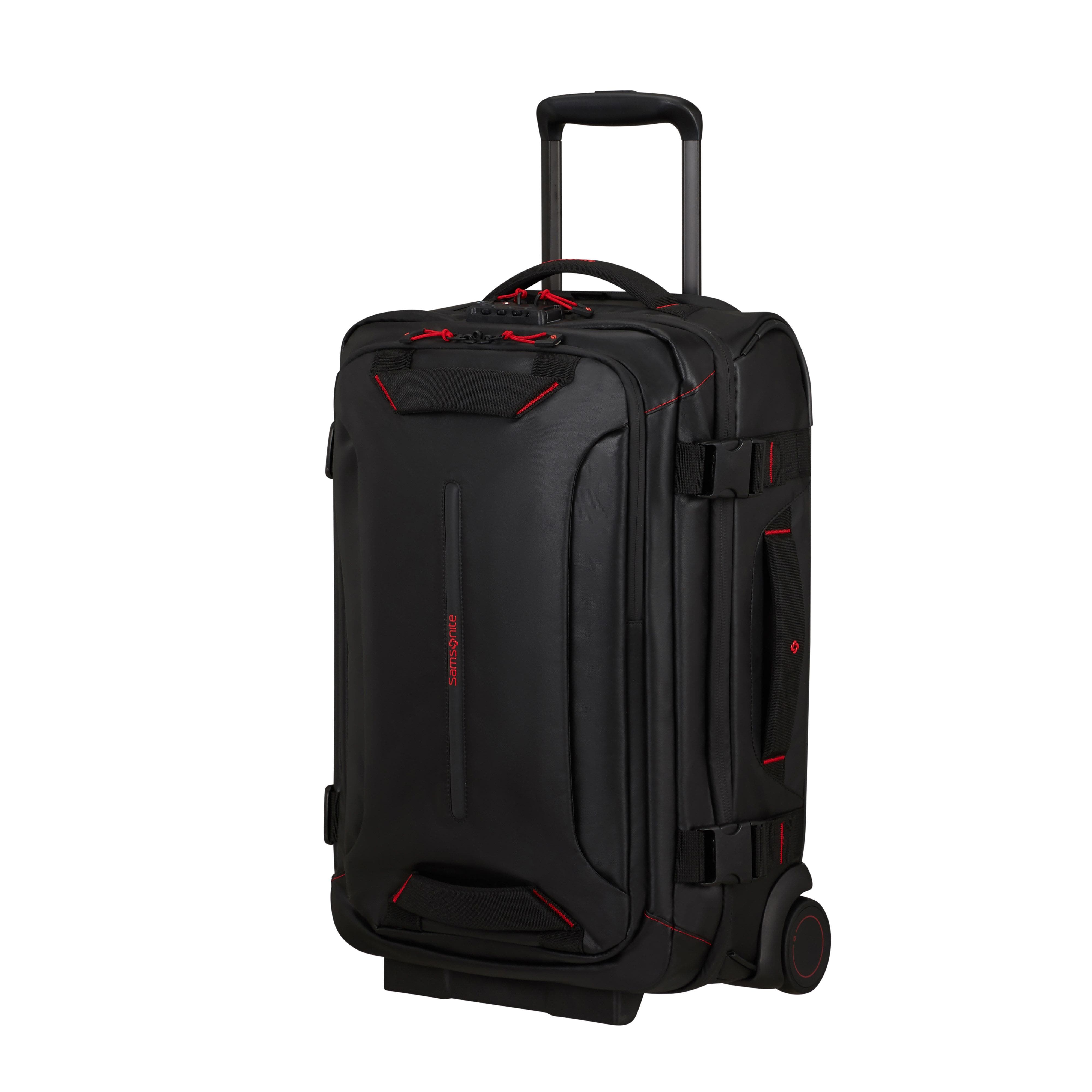 Samsonite Ecodiver Carry On Wheeled Duffel 55/20, Main, color, Black