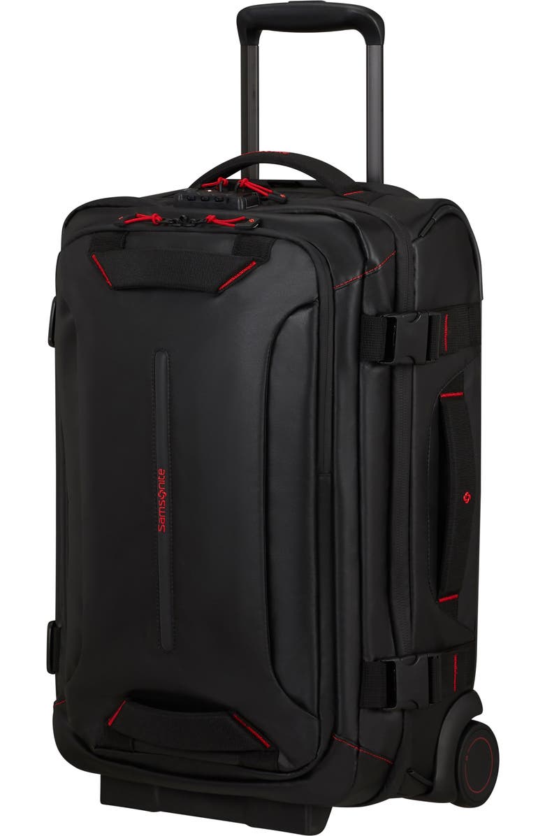 Samsonite Ecodiver Carry On Wheeled Duffel 55/20, Main, color, Black
