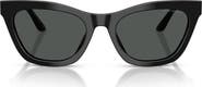 Emporio Armani 55mm Cat Eye Sunglasses