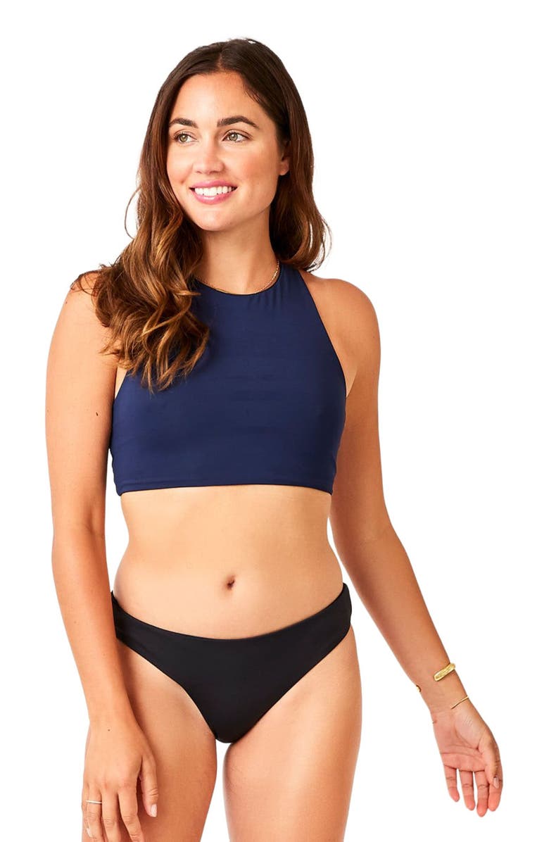 Carve Designs Sanitas Reversible Bottom, Main, color, Black/Navy