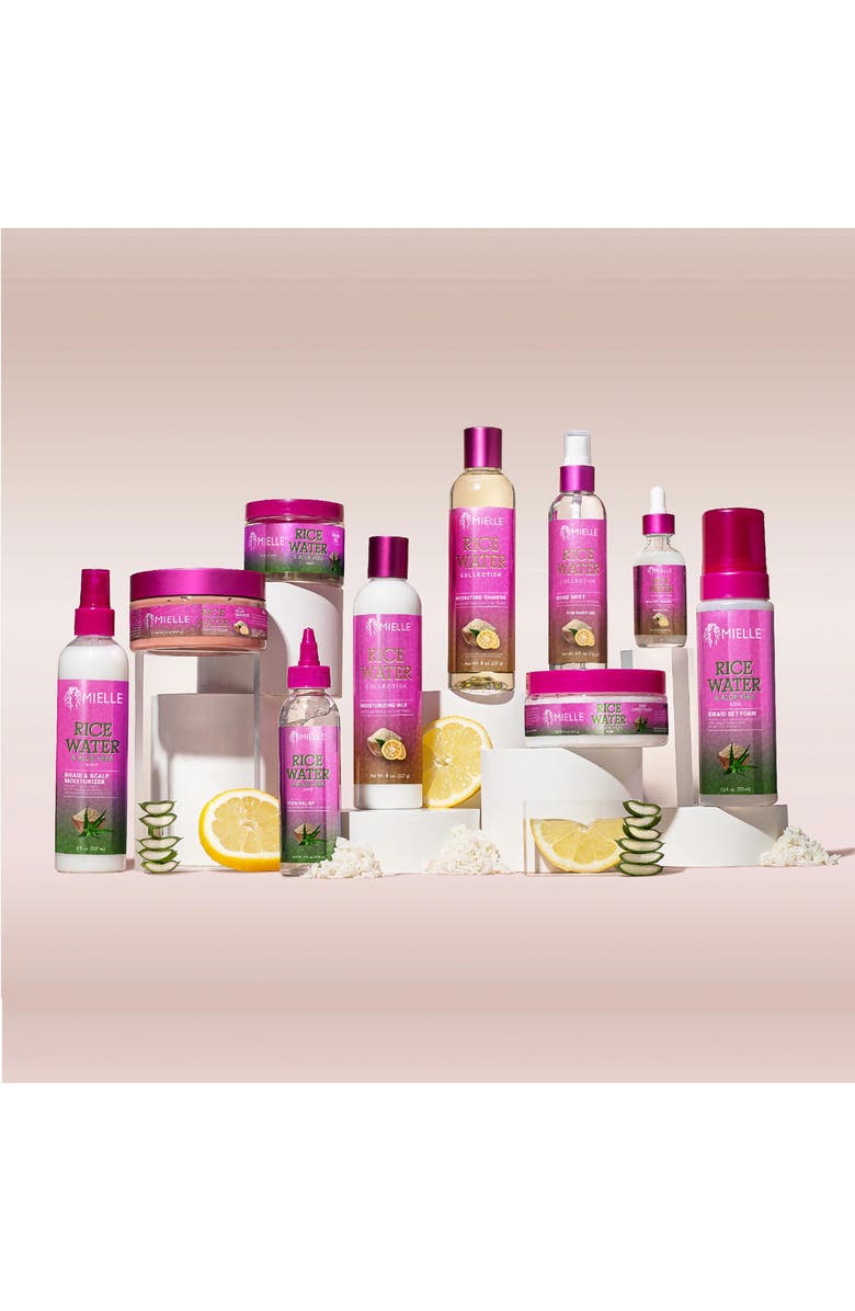 MIELLE Rice Water & Aloe Vera Blend Braid & Scalp Moisturizer, Alternate, color,