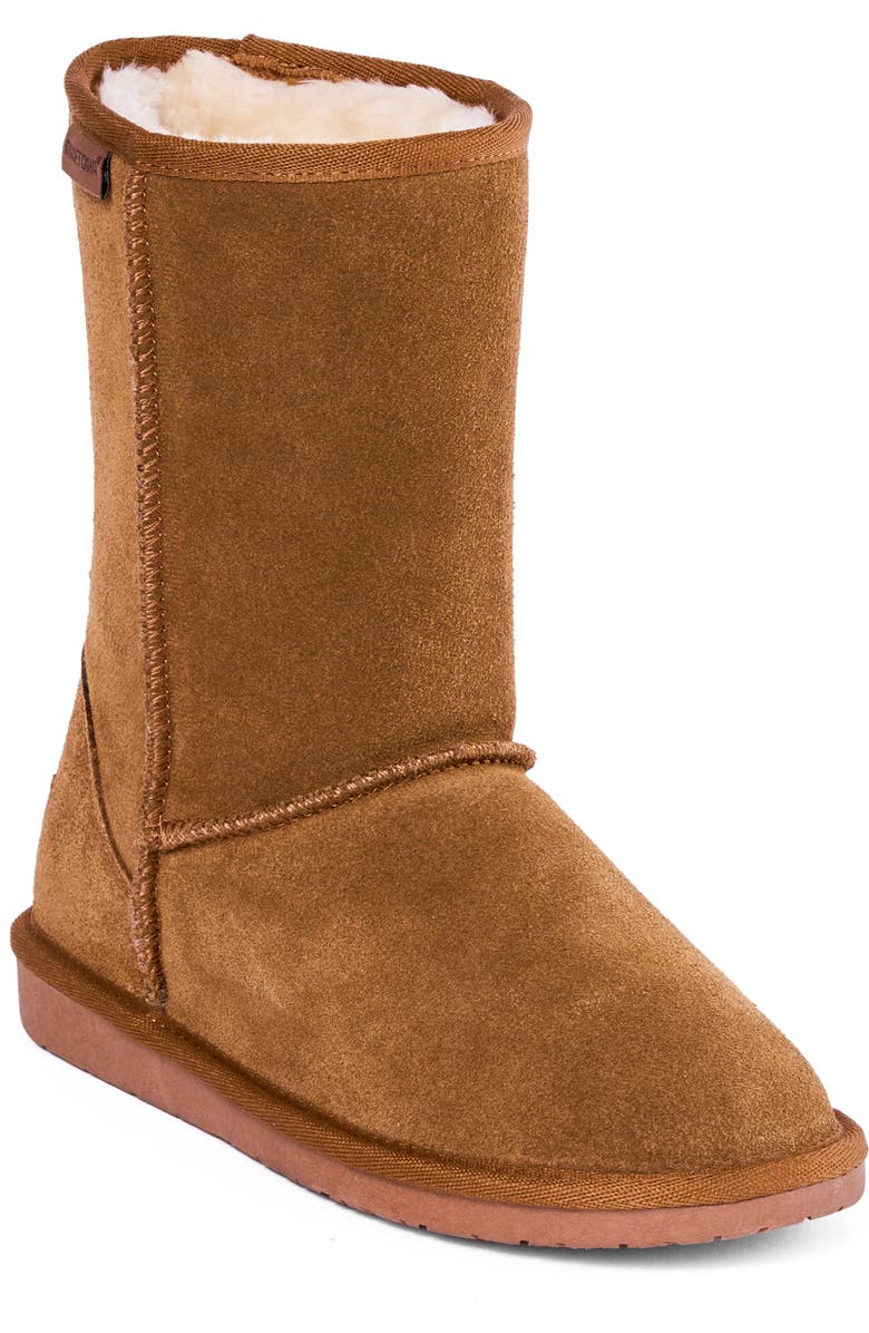 Minnetonka Callahan Faux Fur Boot, Main, color, Tan
