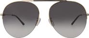 Gucci 61mm Aviator Sunglasses