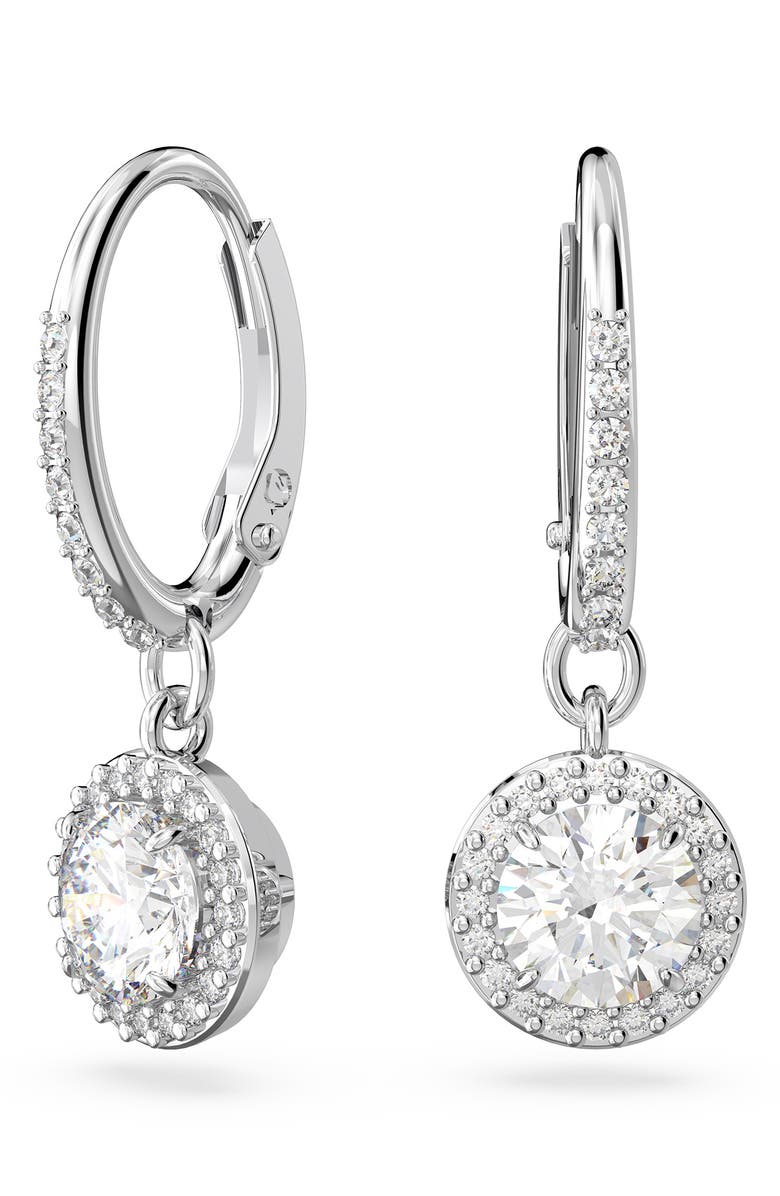 Swarovski Una Drop Earrings, Main, color,