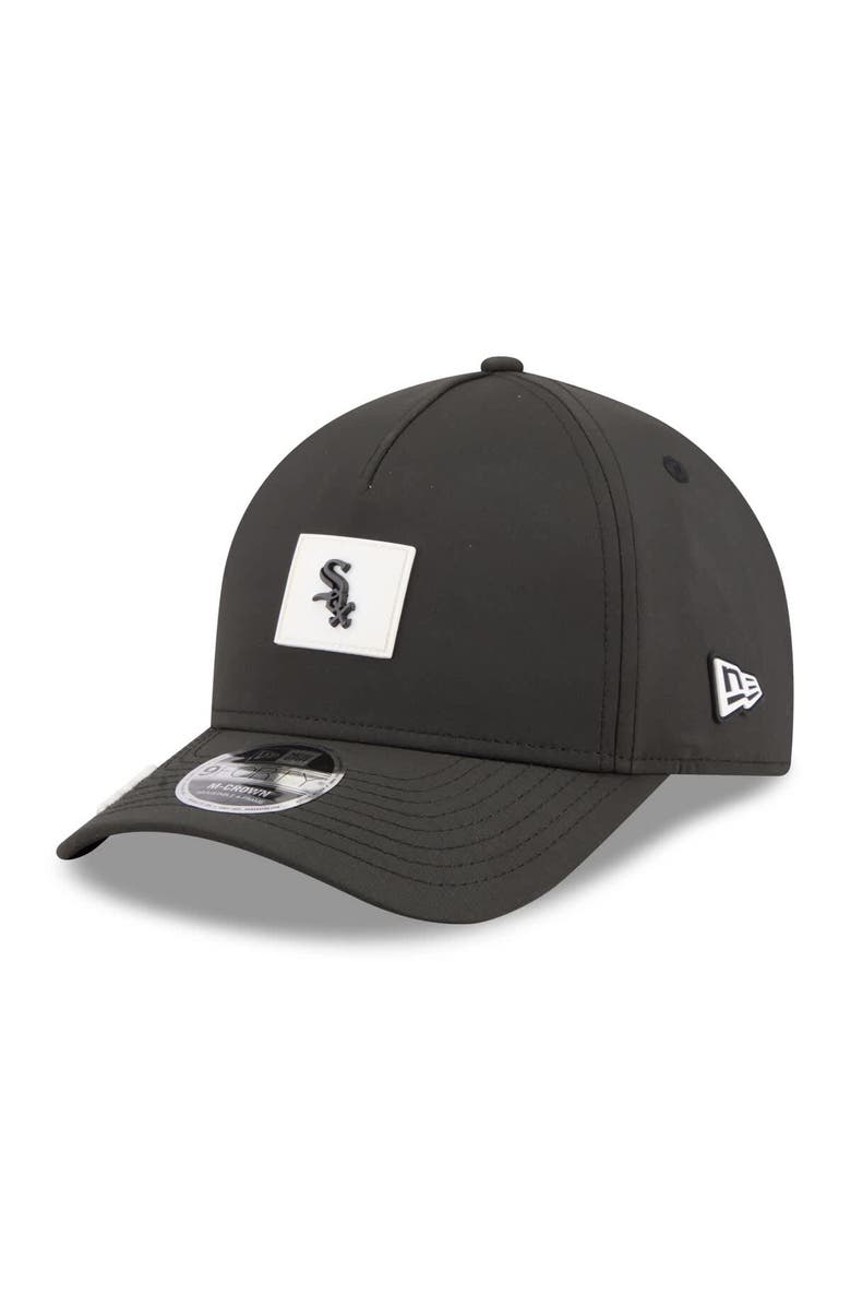 New Era Men's New Era  Black Chicago White Sox 2026 Clubhouse 9FORTY A-Frame Adjustable Hat, Main, color, Black