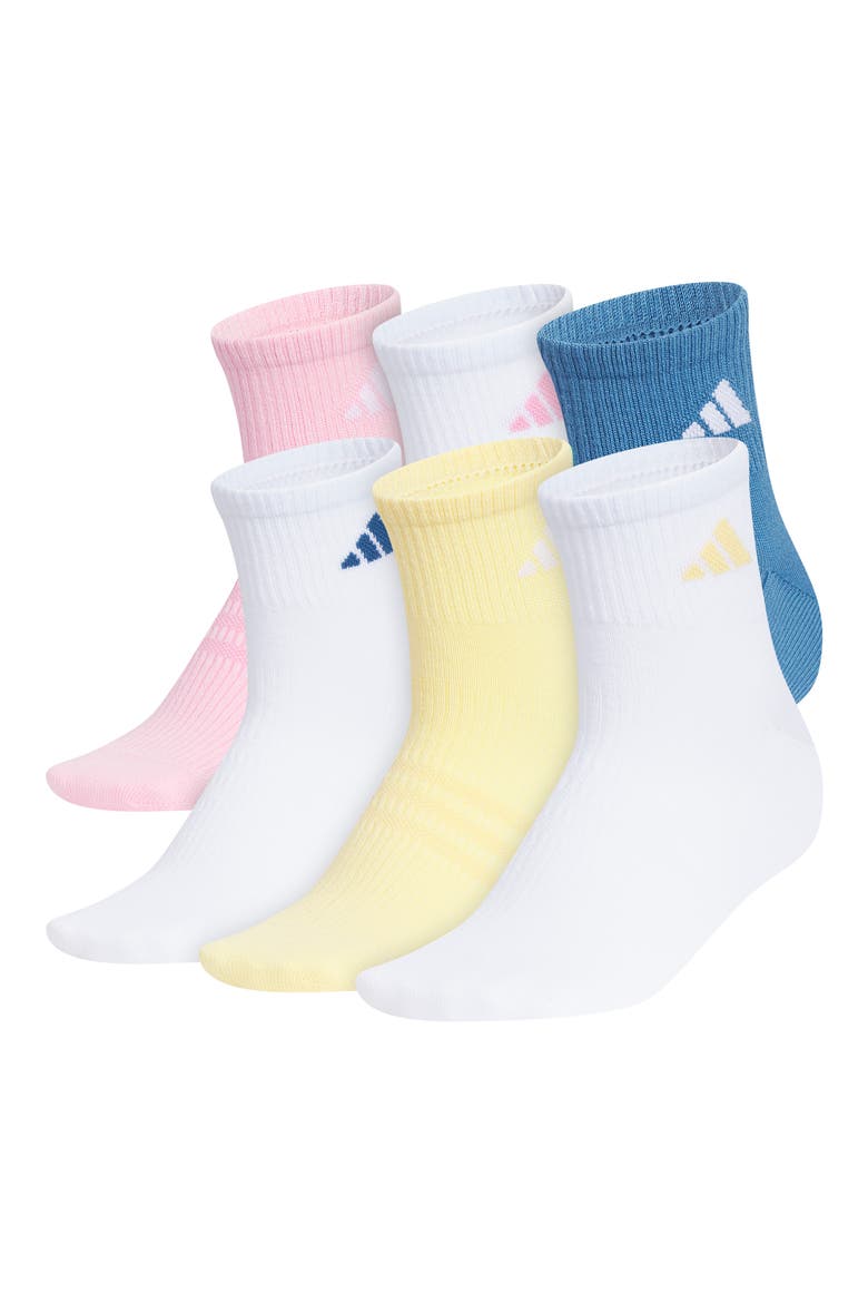 Superlite 3.0 6-Pack Ankle Socks, Main, color, BRIGHT PINK