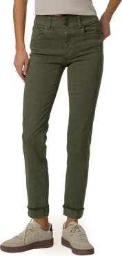 KUT from the Kloth Amy Frayed Crop Slim Straight Leg Jeans