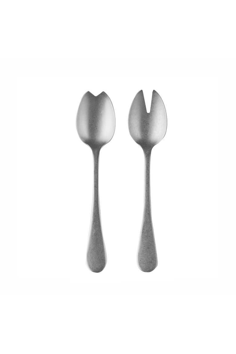 Vintage Salad Serving Set - 2 Pieces, Main, color, Silver