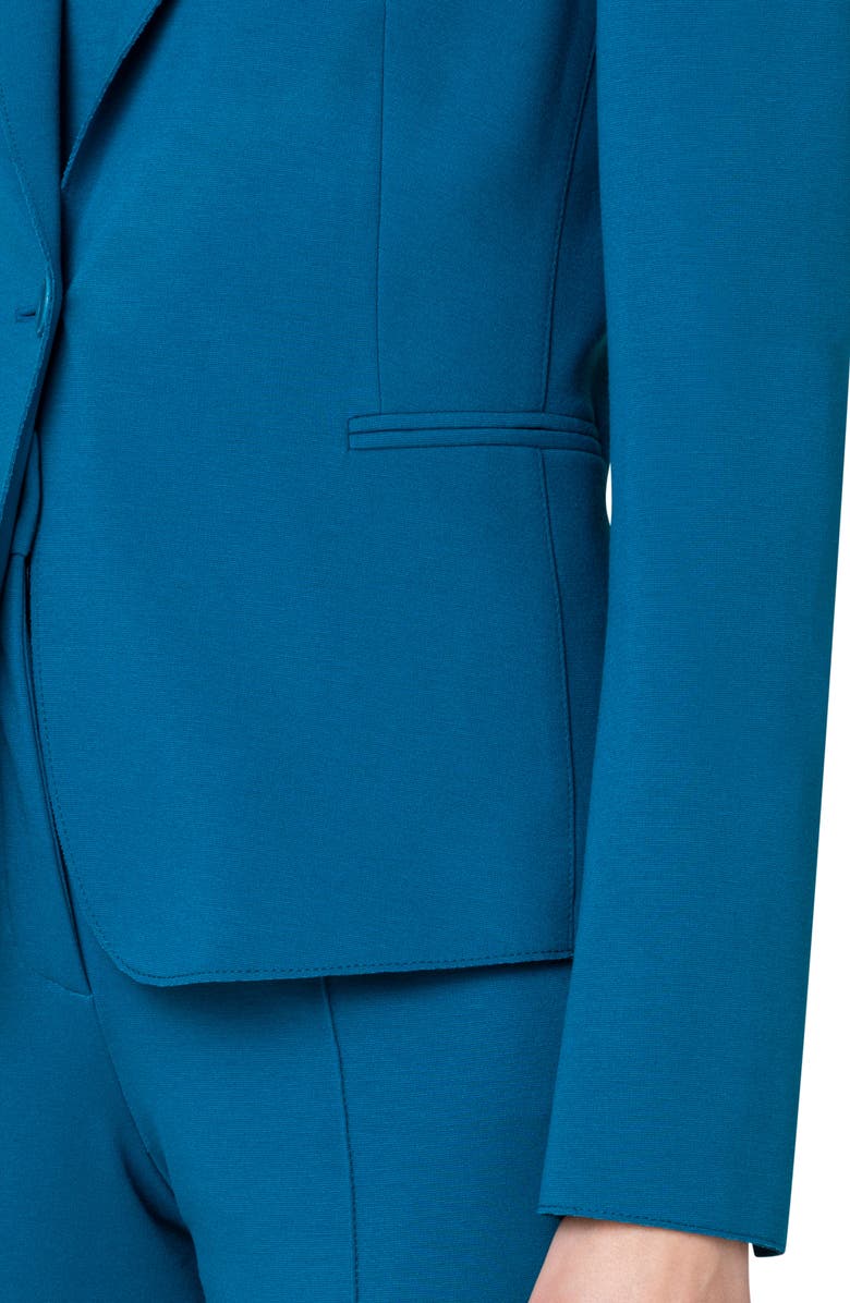 Akris punto Jersey Blazer, Alternate, color,