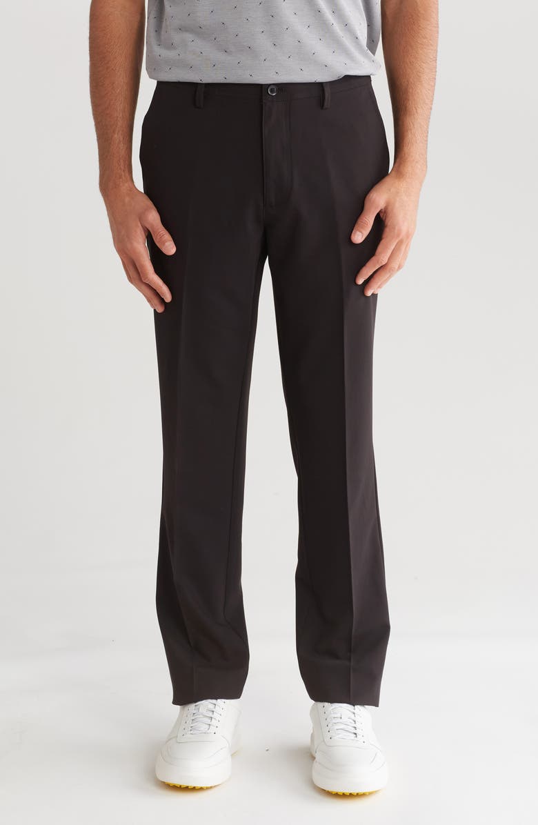 Original Penguin Flat Front Pants, Main, color, Black