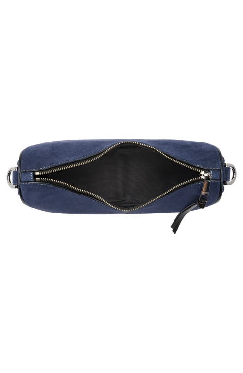 Marc Jacobs Suede Drifter Small Convertible Shoulder Bag In Blue