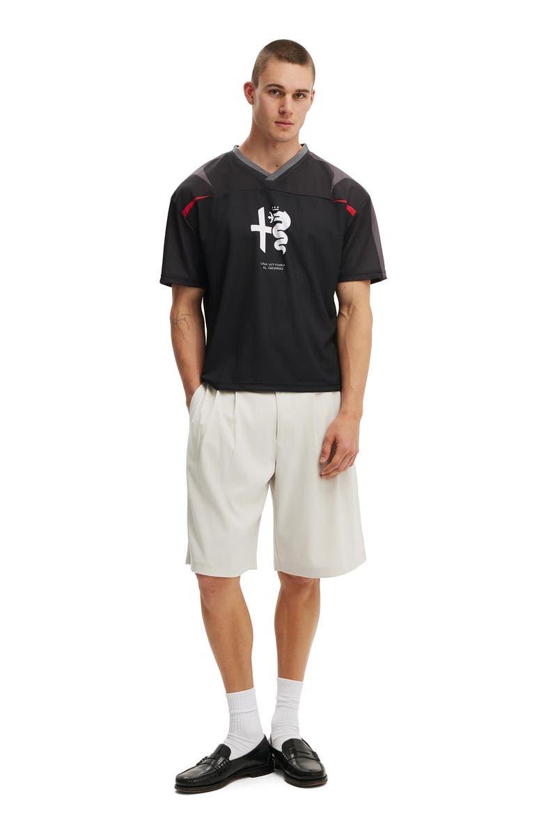 Cotton On Men's Alfa Romeo Football Jersey, Alternate, color, Lcn Alf Black  Alfa Romeo -