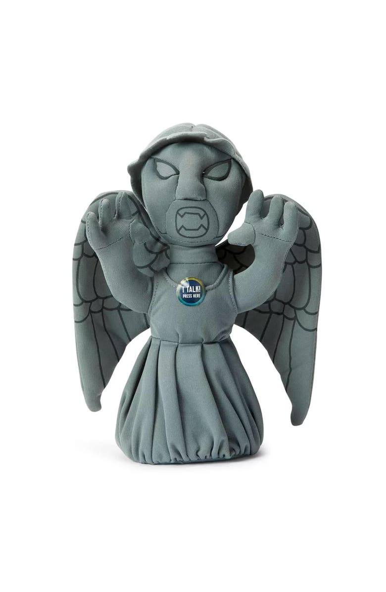 Toynk Doctor Who 9" Weeping Angel Plush With Sound - Talking Soft Toy, Main, color, Grey