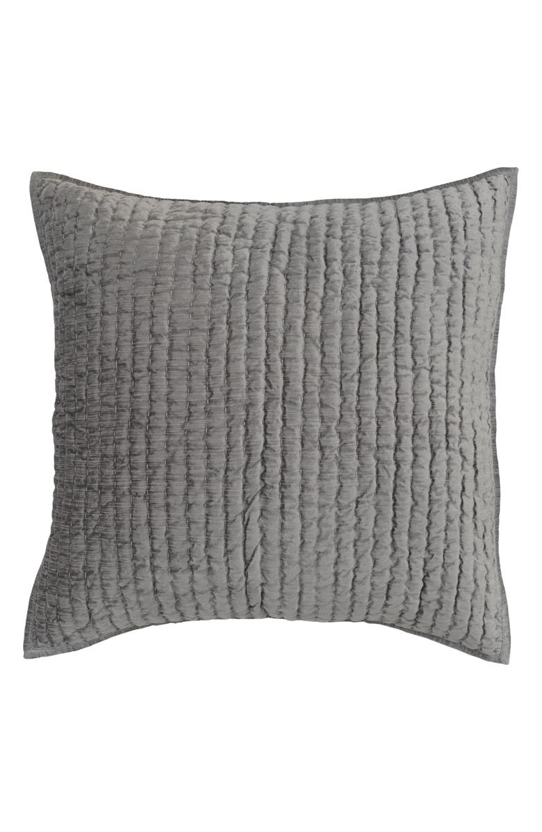 Villa Home Collection Bari Velvet Euro Sham, Main, color,